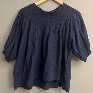 Solitaire Smocked Blouse